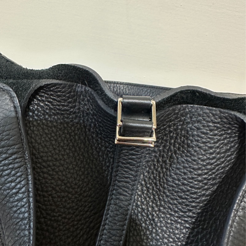 Hermes Picotin 22 黑銀W刻（極新二手、全配、美國專櫃購入）-12