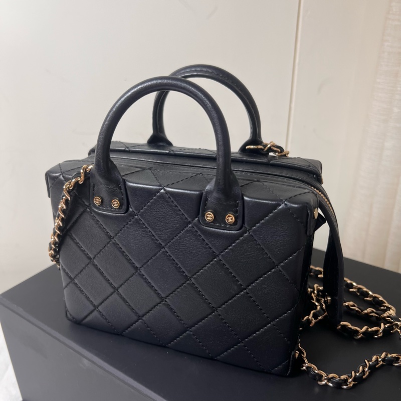 ෆ Chanel手提盒子包mini🈶發票-8