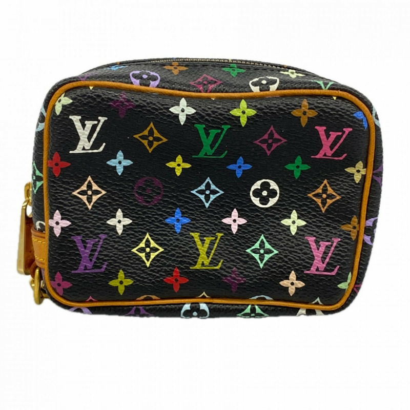 路易威登 Monogram Multicolore True Swapiti 手袋 M58034 黑色 女士-0