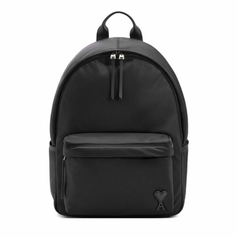 Ami Paris 男女同款 拉鍊雙肩包均碼碼40cm*12cm*30cm