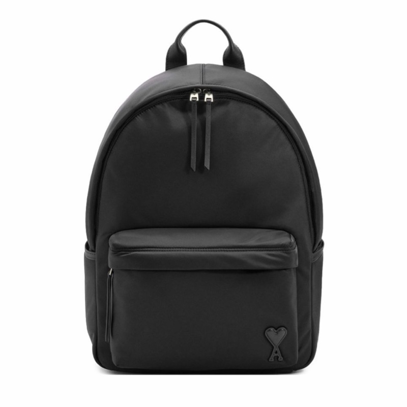 Ami Paris 男女同款 拉鍊雙肩包均碼碼40cm*12cm*30cm-0