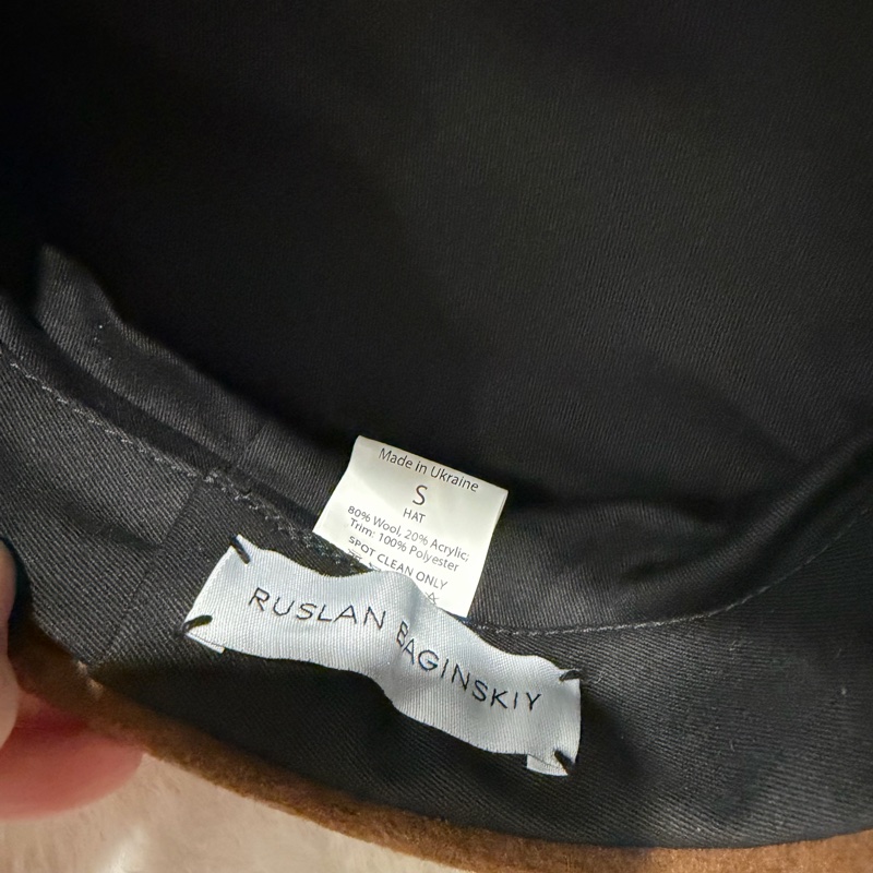 RB Ruslan Baginskiy 毛呢報童帽 卡 S-16