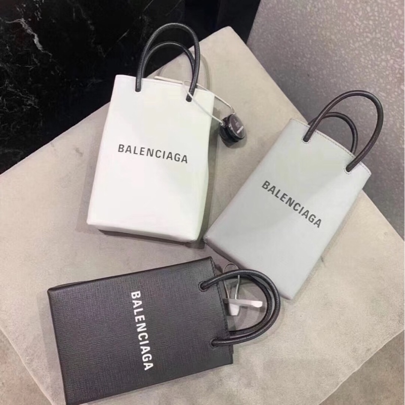 Balenciaga 男士 【Hailey同款】SHOPPING迷你手機包均碼碼11.9cm*4.6cm*17.8cm-2