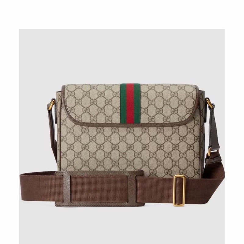 Gucci 男士 OPHIDIA 中號雙G單肩包均碼碼中號、28cm*8cm*22cm-2