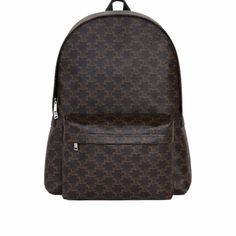 Celine 男士 TRIOMPHE CANVAS 中號雙肩包均碼碼中號、38cm*13cm*33.5cm