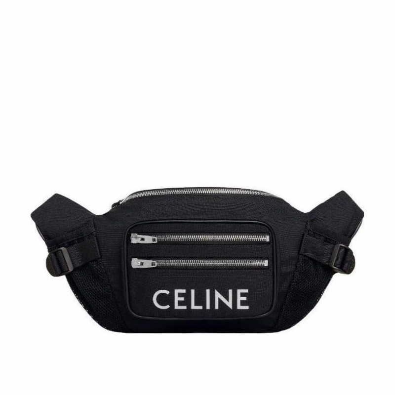 Celine 男士 大號錦綸徒步拉鍊腰包均碼碼大號、38 X 4 X 21CM-0