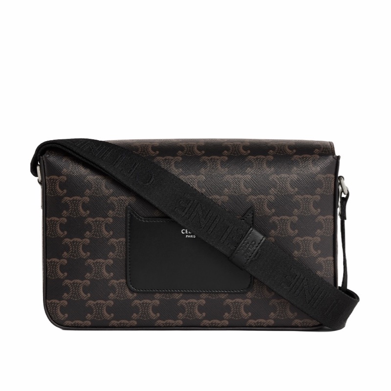 Celine 男士 翻蓋斜跨包均碼碼常規、24cm*16cm*5cm-2