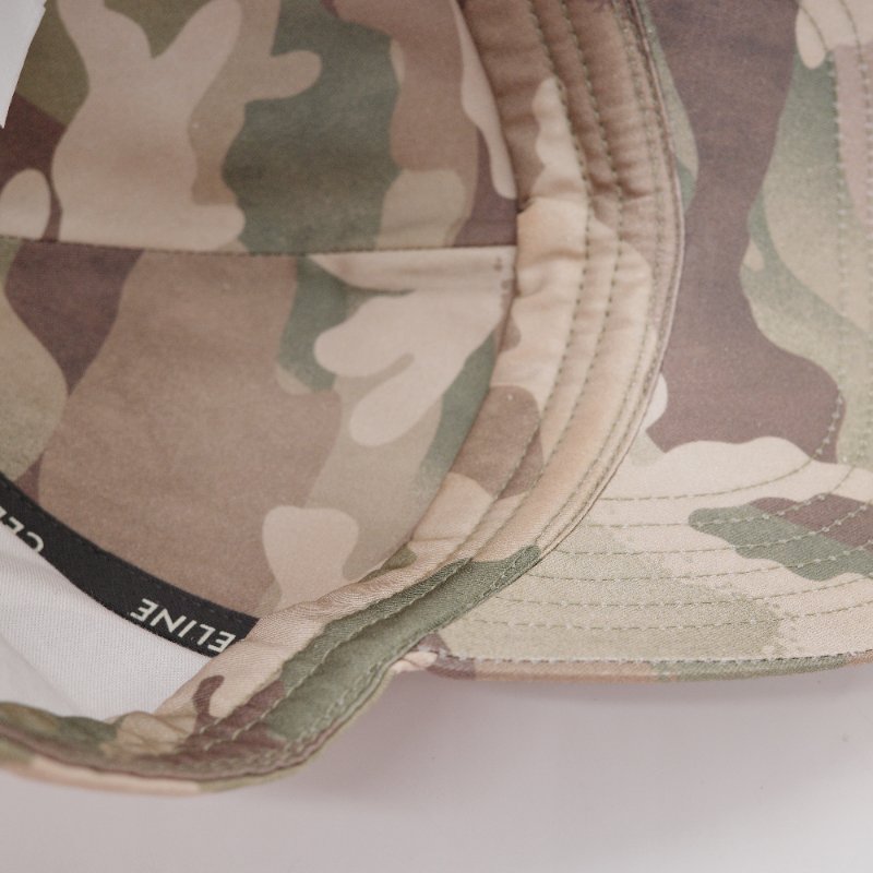 Celine 思琳 Triomphe 凱旋門 迷彩色 棉質斜紋布 棒球帽-13