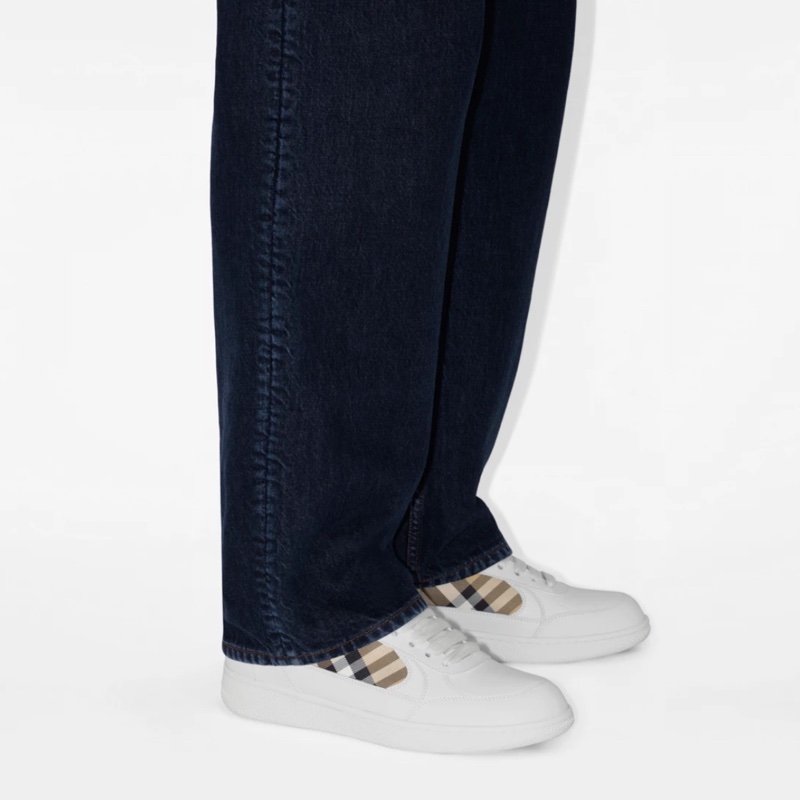 BURBERRY Terrace 小白鞋-2