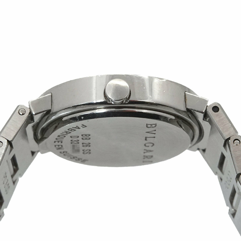 寶格麗 BB26SS 女士腕錶 黑色石英錶-4