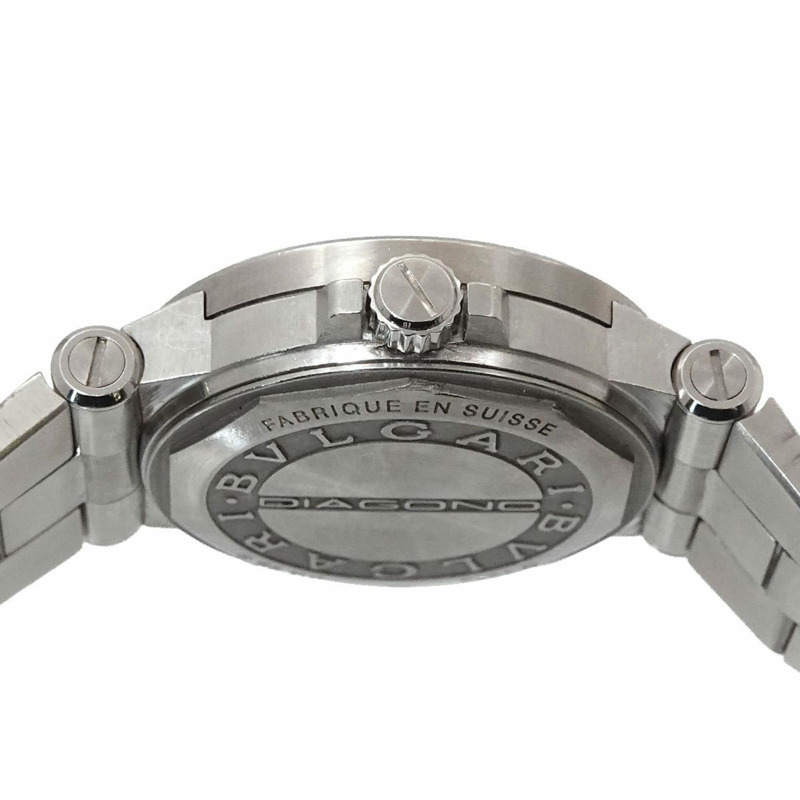 寶格麗 Diagono DG29S 女士腕錶,附日期顯示,黑色石英機芯-4