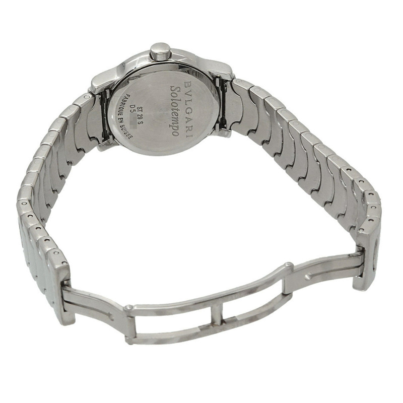 寶格麗 Solo Tempo ST29S 女士腕錶，附日期顯示，黑色石英機芯-4