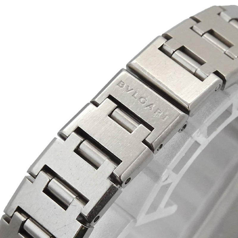 寶格麗 BB23SS 女士腕錶 12P 鑲鑽銀色石英錶-5