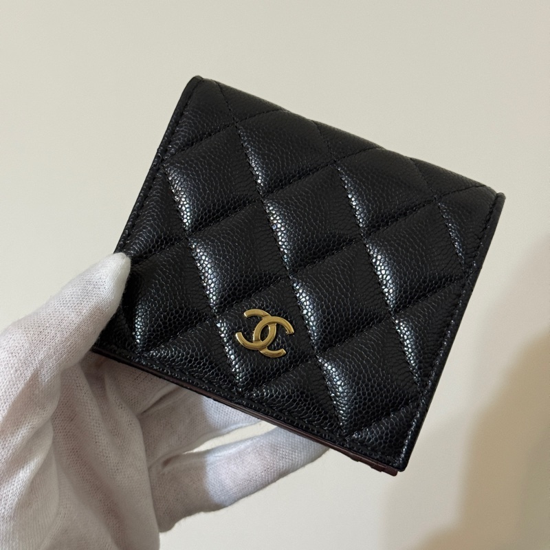 914intheair精品代購『超新二手』Chanel對開皮夾-0
