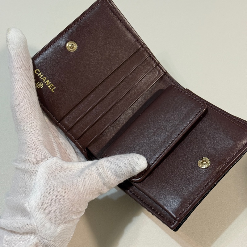 914intheair精品代購『超新二手』Chanel對開皮夾-10