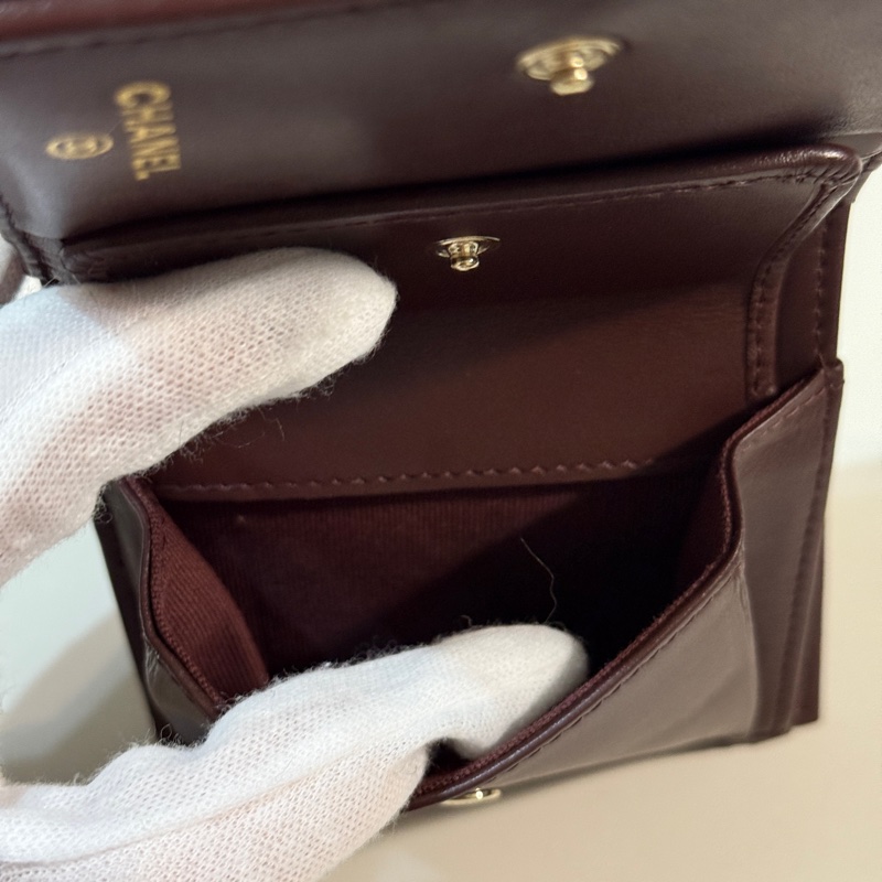 914intheair精品代購『超新二手』Chanel對開皮夾-13