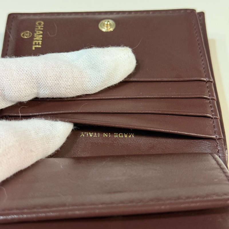 914intheair精品代購『超新二手』Chanel對開皮夾-17