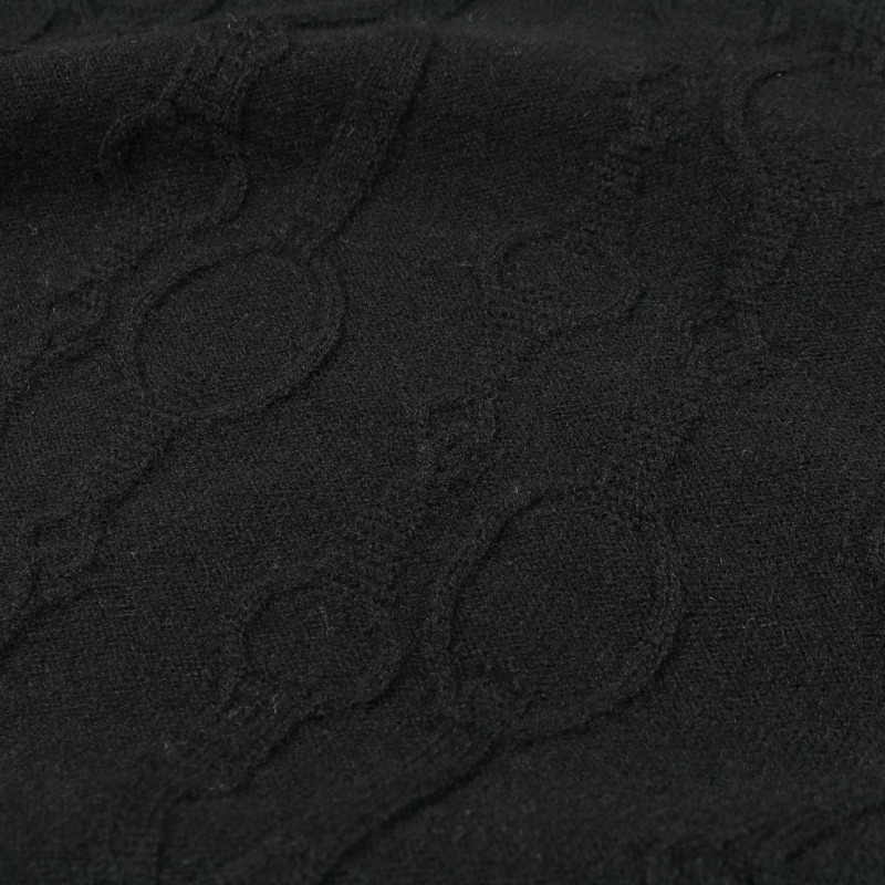 愛馬仕黑色羊絨套裝 #34 二手女款-6