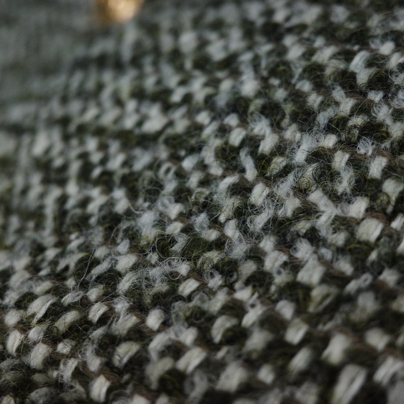 Celine思琳Chasseur tweed獵裝外套36碼 金扣針織 夾層布料外套-7