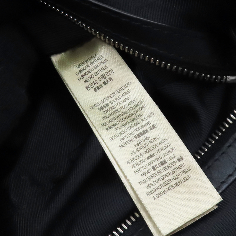 綠色尼龍 牛皮 後背包【BURBERRY 巴寶莉】 4059487-9