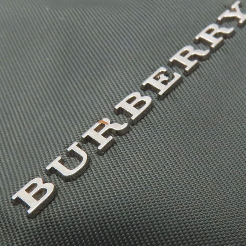 綠色尼龍 牛皮 後背包【BURBERRY 巴寶莉】 4059487-16