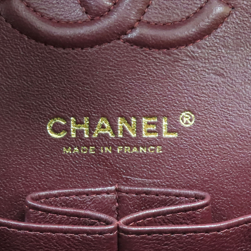 黑色 荔枝紋牛皮 COCO 23 鍊帶肩背包 金扣【CHANEL 香奈兒】 A01113-8