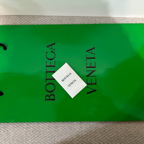 Bottega Veneta BV Mini Arco Tote 焦糖棕(實拍瑕疵反映售價、附原廠配件)-4