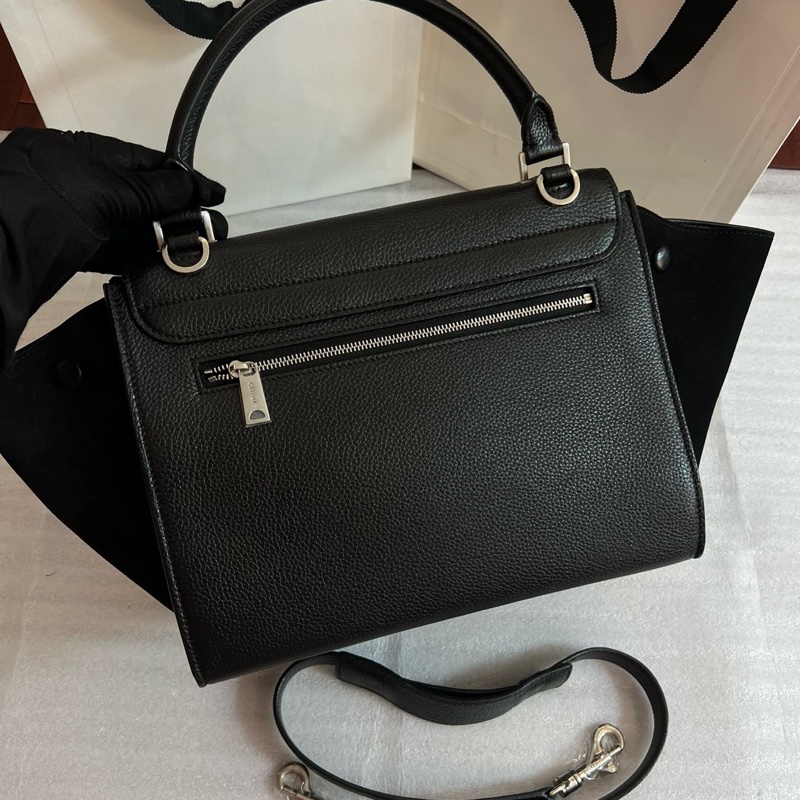 99新Celine Trapeze鞦韆包黑色-4
