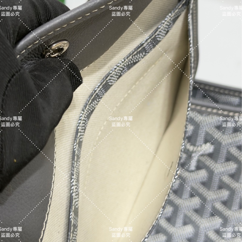 🩶Goyard hobo 灰色🩶全新全配-34