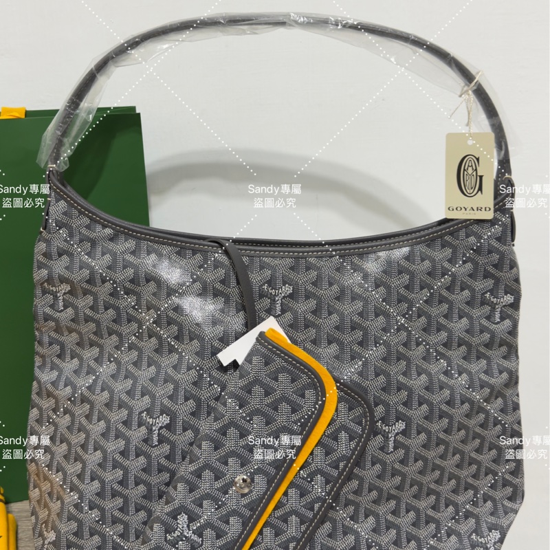 🩶Goyard hobo 灰色🩶全新全配-45