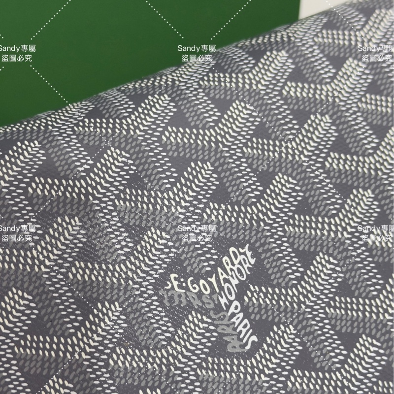 Goyard 洗漱包 化妝包 灰色 (可自行改造手提、斜背包)-2