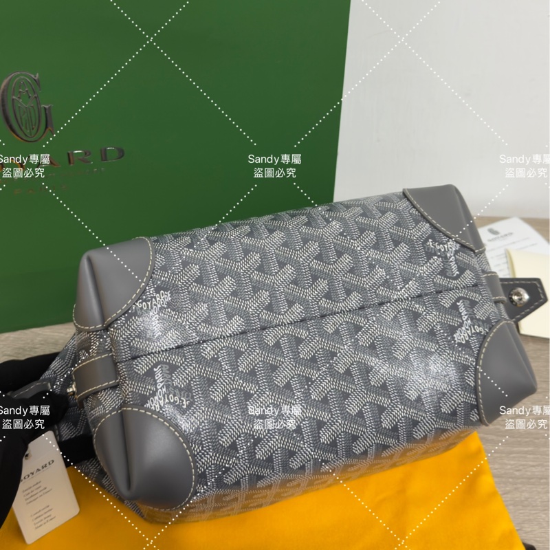 Goyard 洗漱包 化妝包 灰色 (可自行改造手提、斜背包)-4