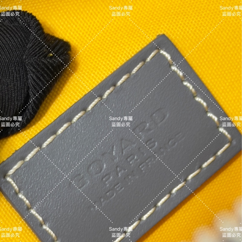 Goyard 洗漱包 化妝包 灰色 (可自行改造手提、斜背包)-9