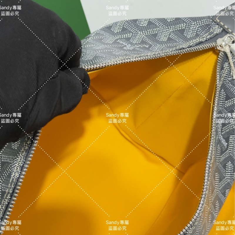 Goyard 洗漱包 化妝包 灰色 (可自行改造手提、斜背包)-14