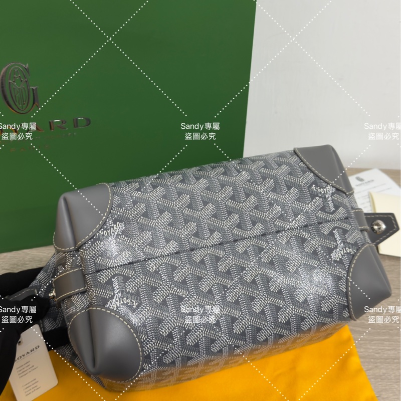 Goyard 洗漱包 化妝包 灰色 (可自行改造手提、斜背包)-18