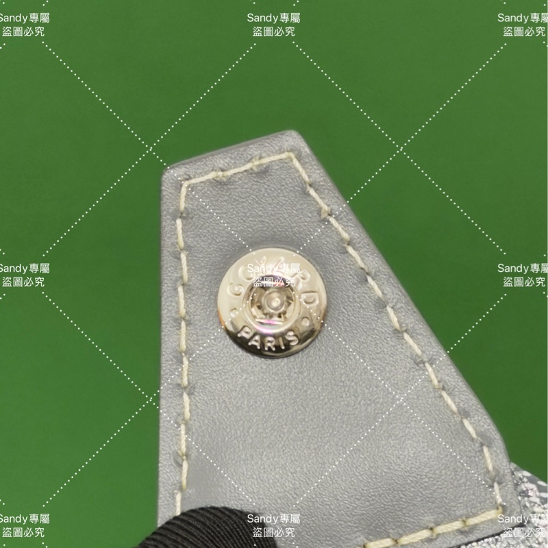 Goyard 洗漱包 化妝包 灰色 (可自行改造手提、斜背包)-21