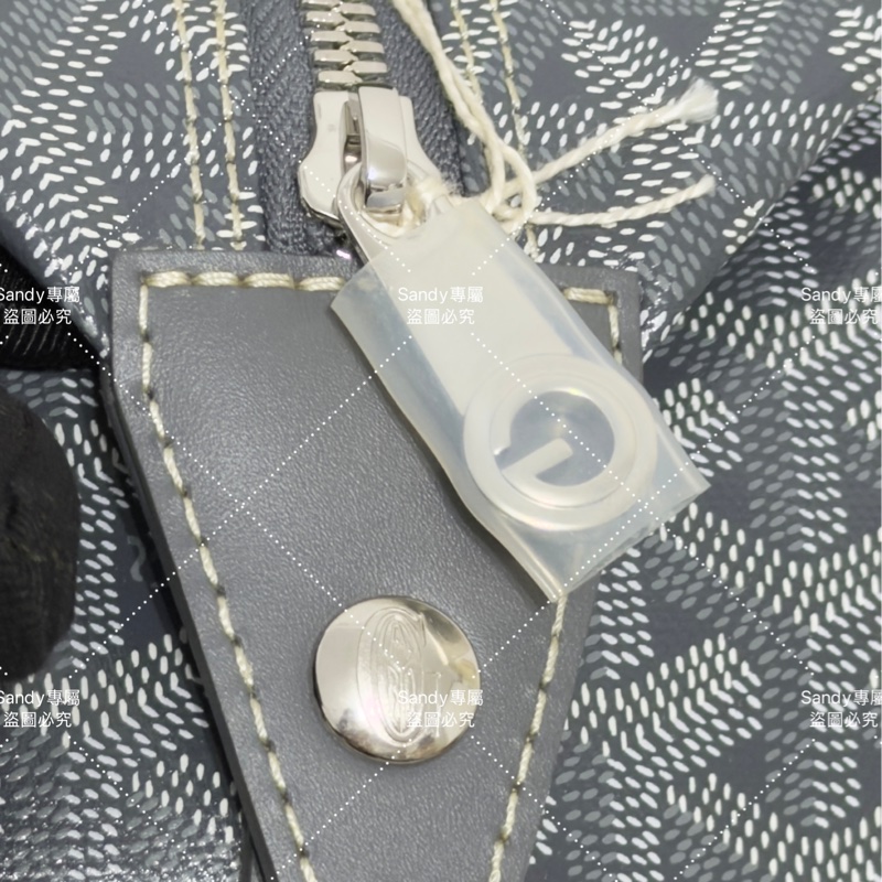 Goyard 洗漱包 化妝包 灰色 (可自行改造手提、斜背包)-31