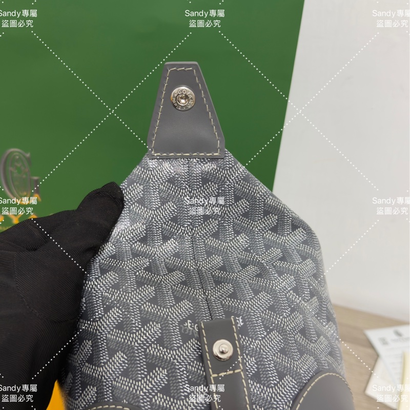 Goyard 洗漱包 化妝包 灰色 (可自行改造手提、斜背包)-34