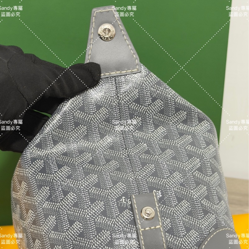 Goyard 洗漱包 化妝包 灰色 (可自行改造手提、斜背包)-37