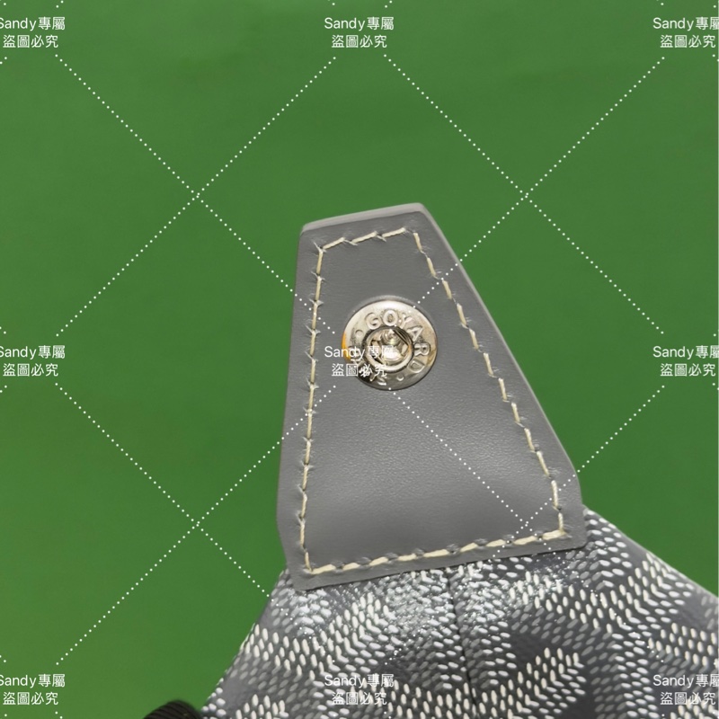Goyard 洗漱包 化妝包 灰色 (可自行改造手提、斜背包)-48