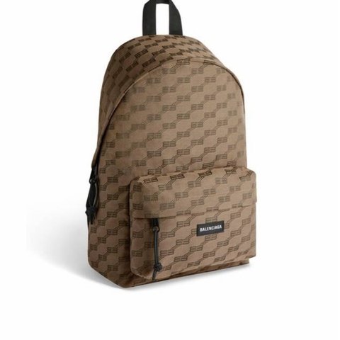 Balenciaga 男士 BB MONOGRAM中號雙肩包均碼碼34.7cm*19.8cm*46.9cm
