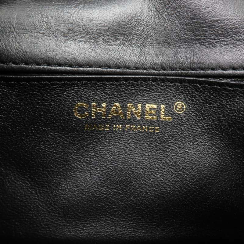 CHANEL 牛皮皮革2.55 Belt Bag金扣鏈帶肩背袋-13
