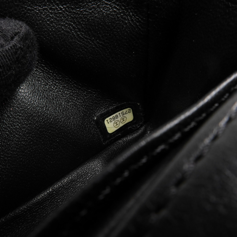 CHANEL 牛皮皮革2.55 Belt Bag金扣鏈帶肩背袋-14