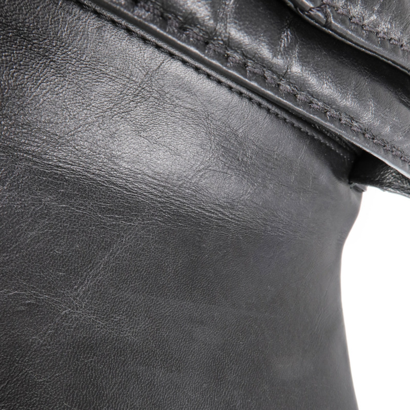 CHANEL 牛皮皮革2.55 Belt Bag金扣鏈帶肩背袋-15