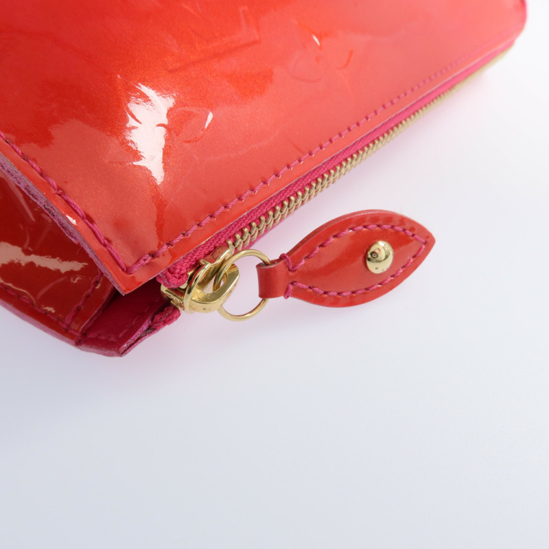 LOUIS VUITTON Monogram Vernis Trousse Cosmetic Pouch金扣手拿包-6