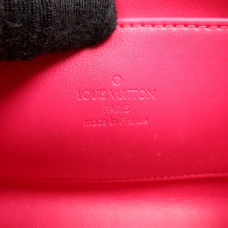 LOUIS VUITTON Monogram Vernis Trousse Cosmetic Pouch金扣手拿包-8