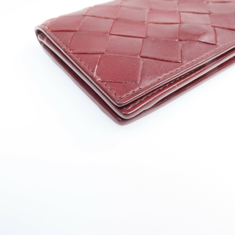 BOTTEGA VENETA 羊皮皮革Card Holder金扣卡片套-7