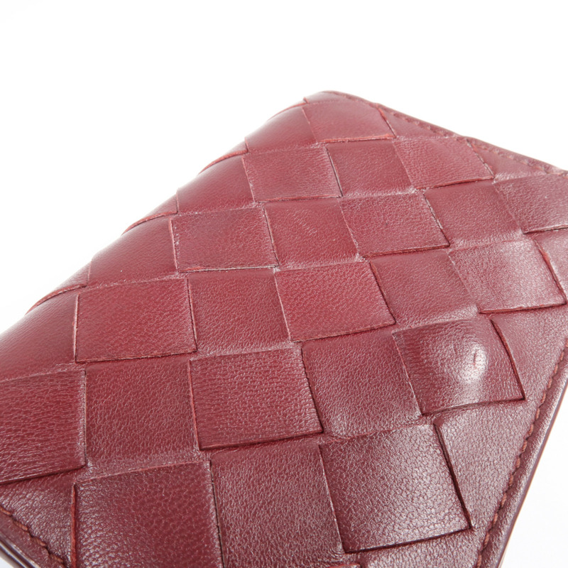 BOTTEGA VENETA 羊皮皮革Card Holder金扣卡片套-11