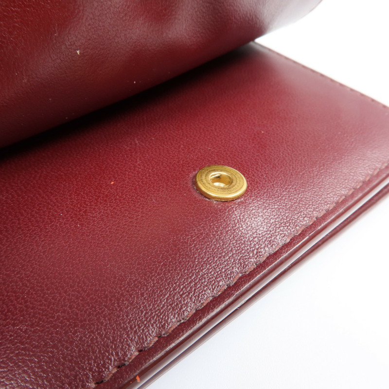 BOTTEGA VENETA 羊皮皮革Card Holder金扣卡片套-12