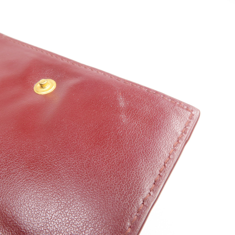 BOTTEGA VENETA 羊皮皮革Card Holder金扣卡片套-15